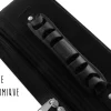 Sac spécial chef Sabatier Idéal Inox 4 couteaux de cuisine français + 1 fourchette - Exclusivité