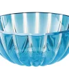 Saladier Guzzini Dolcevita turquoise en polymère biosourcé
