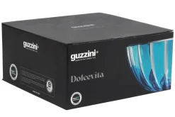 Saladier Guzzini Dolcevita turquoise en polymère biosourcé