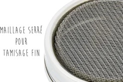Saupoudreuse De Buyer inox toile métallique