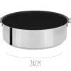 Sauteuse antiadhérente Cristel Mutine Amovible Exceliss en inox