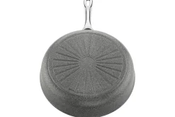 Sauteuse antiadhésive Ballarini Salina 28cm et couvercle en verre