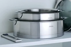 Sauteuse antiadhésive Cristel Strate Amovible en acier inox 18/10