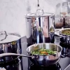 Sauteuse Beka Chef en inox avec couvercle 28cm