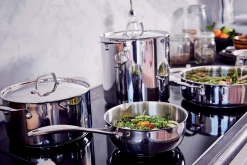 Sauteuse Beka Chef en inox avec couvercle 28cm