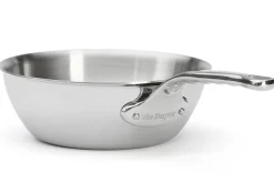 Sauteuse bombée De Buyer Affinity en acier inoxydable 5 ply