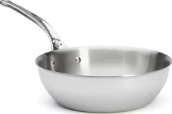 Sauteuse bombée De Buyer Affinity en acier inoxydable 5 ply