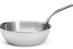 Sauteuse bombée De Buyer Affinity en acier inoxydable 5 ply