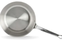 Sauteuse bombée De Buyer Milady 24cm en acier inoxydable