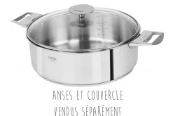 Sauteuse Cristel Casteline Amovible en inox