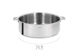 Sauteuse Cristel Casteline Amovible en inox