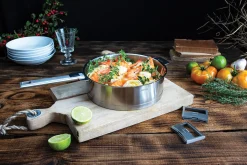 Sauteuse Cristel Strate Amovible en acier inox 18/10