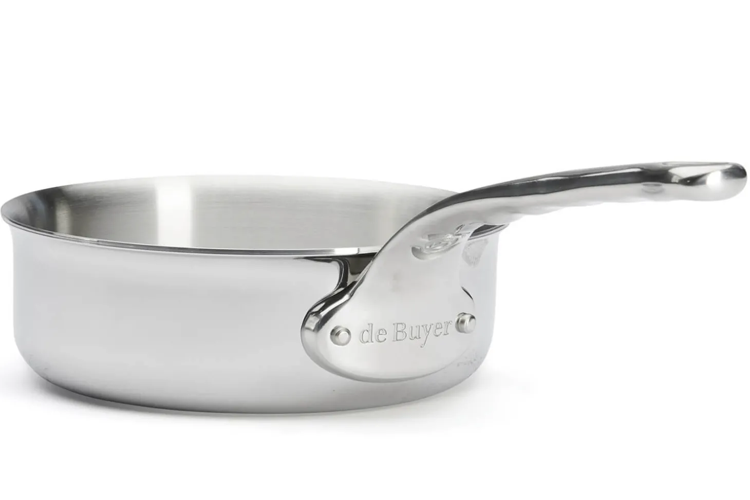 Sauteuse droite De Buyer Affinity en acier inoxydable 5 ply