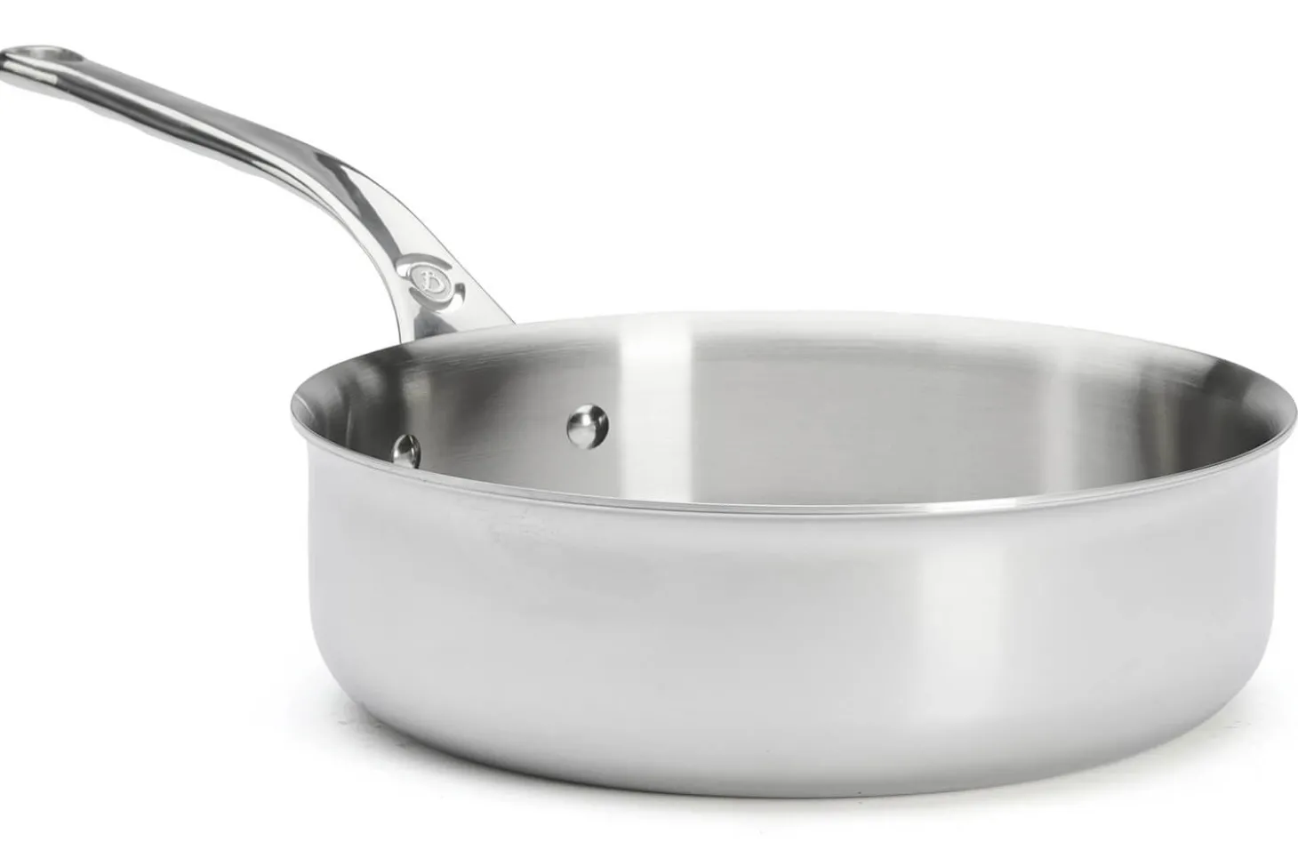 Sauteuse droite De Buyer Affinity en acier inoxydable 5 ply