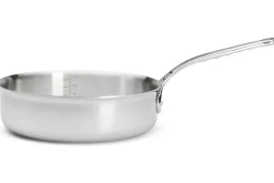 Sauteuse droite De Buyer Affinity en acier inoxydable 5 ply