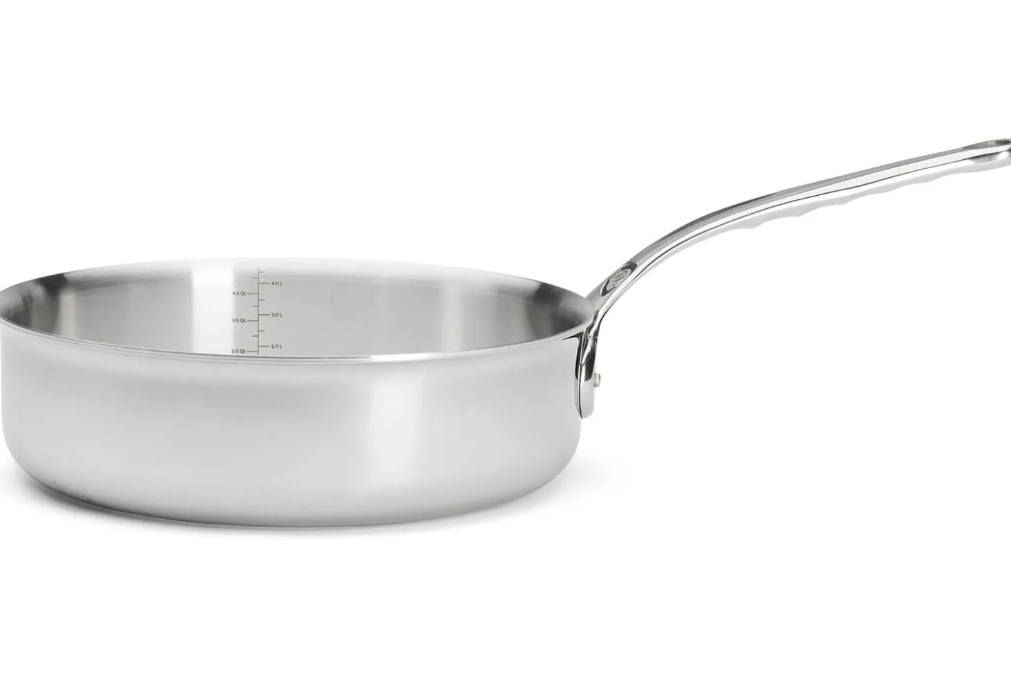 Sauteuse droite De Buyer Affinity en acier inoxydable 5 ply