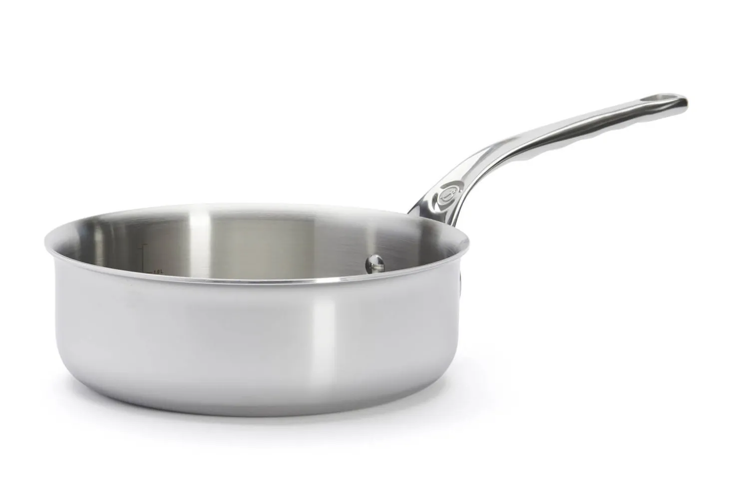 Sauteuse droite De Buyer Affinity en acier inoxydable 5 ply