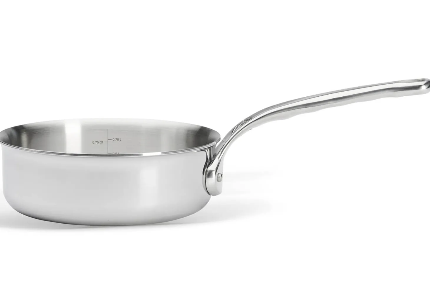 Sauteuse droite De Buyer Affinity en acier inoxydable 5 ply