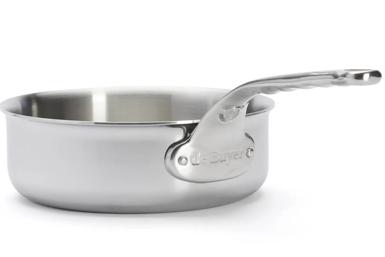 Sauteuse droite De Buyer Affinity en acier inoxydable 5 ply