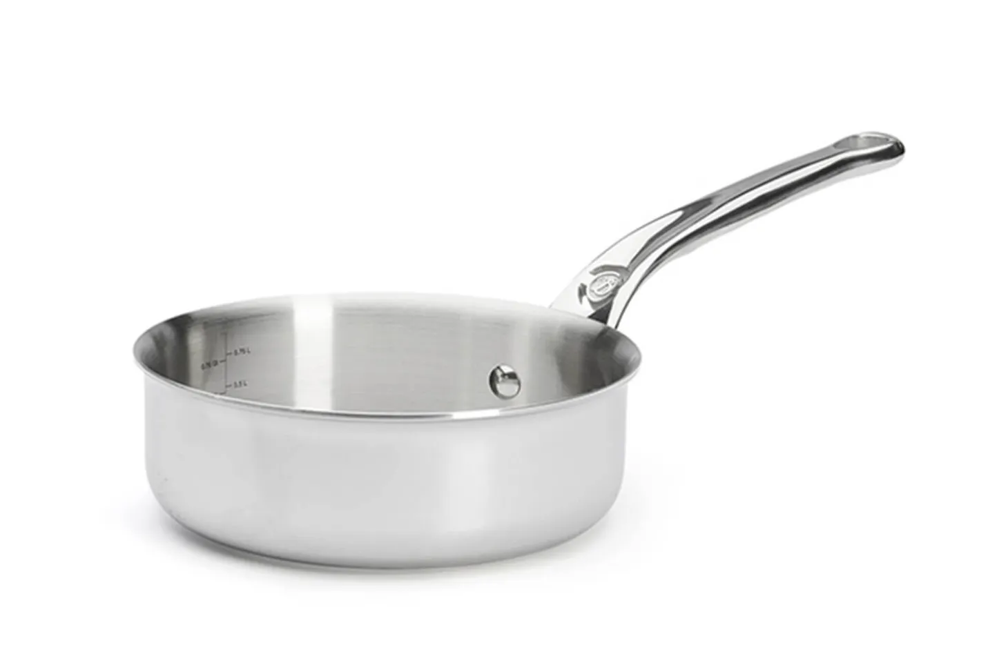 Sauteuse droite De Buyer Affinity en acier inoxydable 5 ply