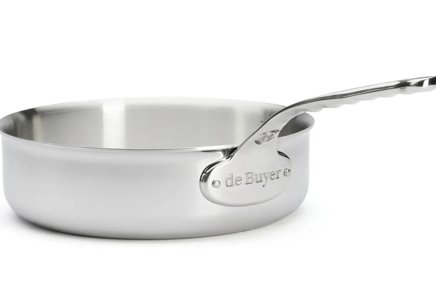 Sauteuse droite De Buyer Affinity en acier inoxydable 5 ply