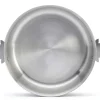 Sauteuse droite De Buyer Alchimy Loqy amovible en inox 18/10 multicouches