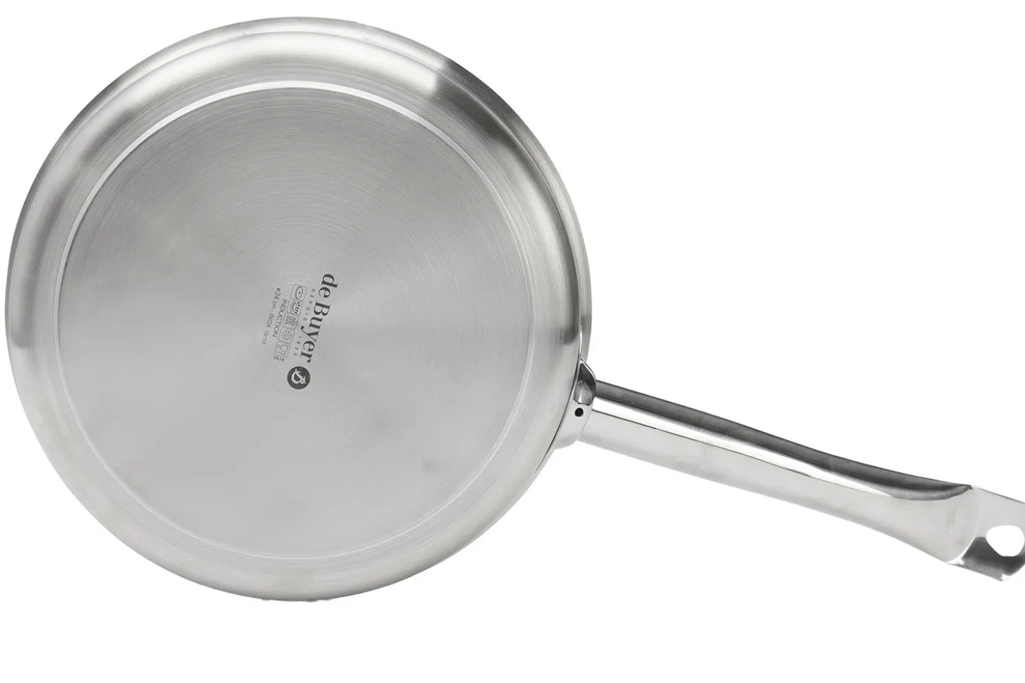 Sauteuse droite De Buyer Prim'Appety en inox