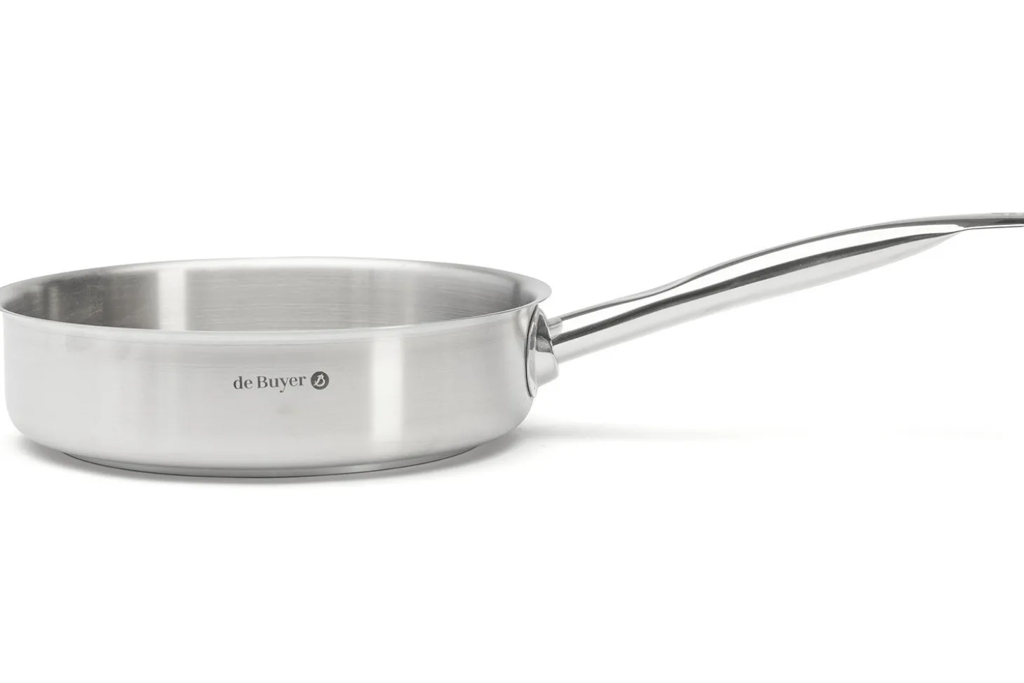 Sauteuse droite De Buyer Prim'Appety en inox