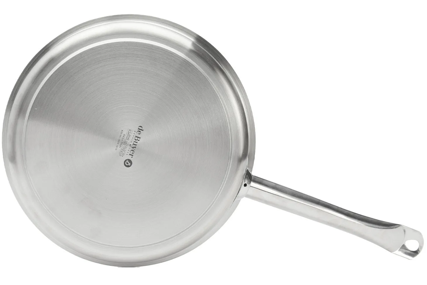 Sauteuse droite De Buyer Prim'Appety en inox
