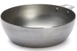 Sauteuse paysanne De Buyer Mineral B Twisty 24cm en acier