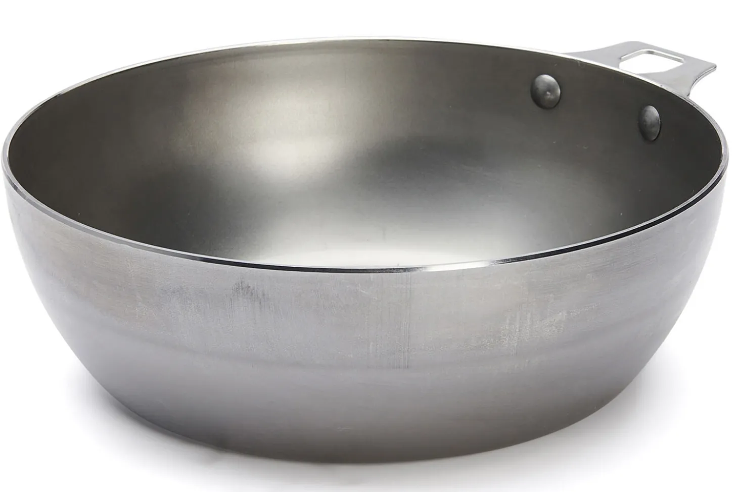 Sauteuse paysanne De Buyer Mineral B Twisty 24cm en acier