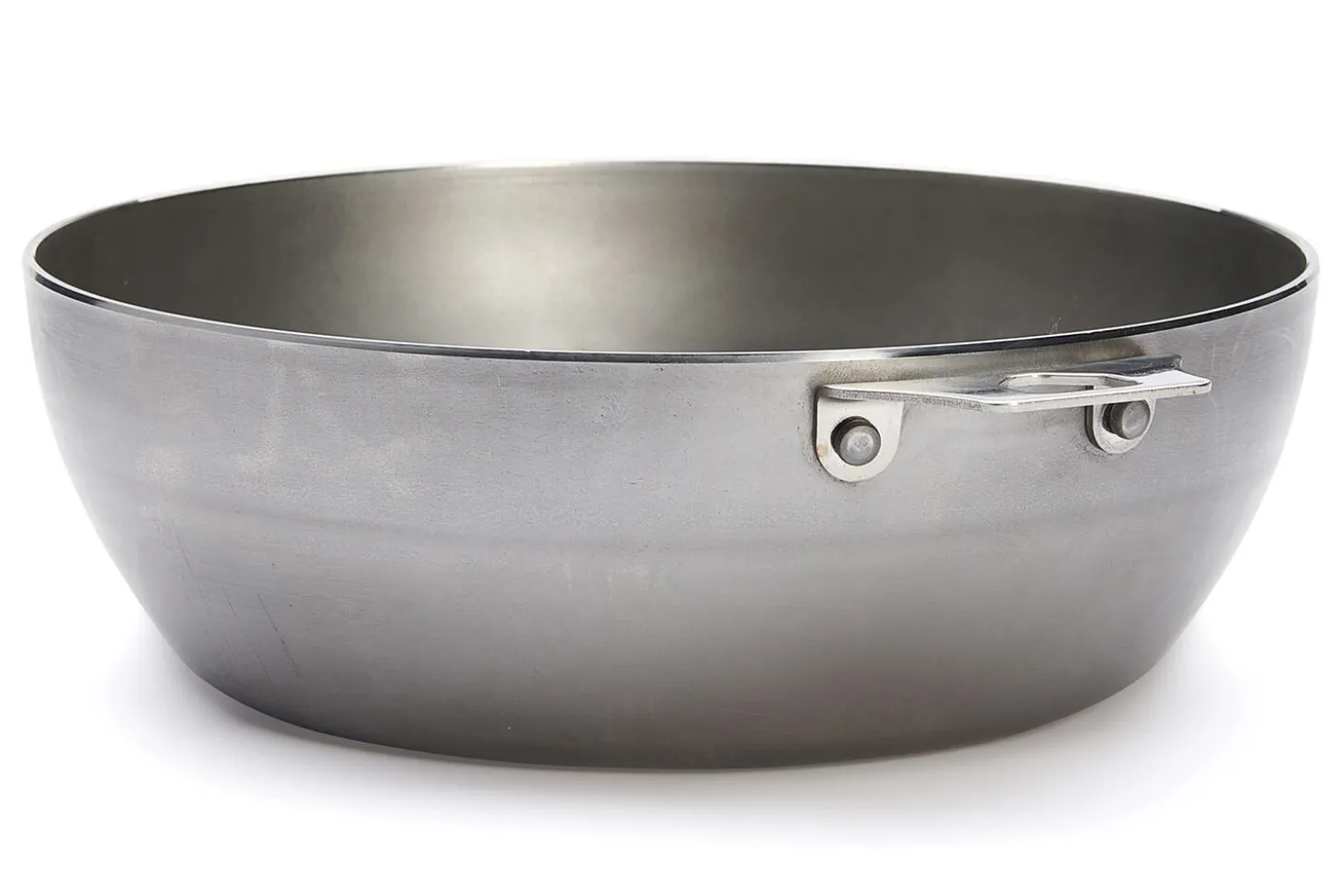 Sauteuse paysanne De Buyer Mineral B Twisty 24cm en acier