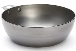 Sauteuse paysanne De Buyer Mineral B Twisty 24cm en acier