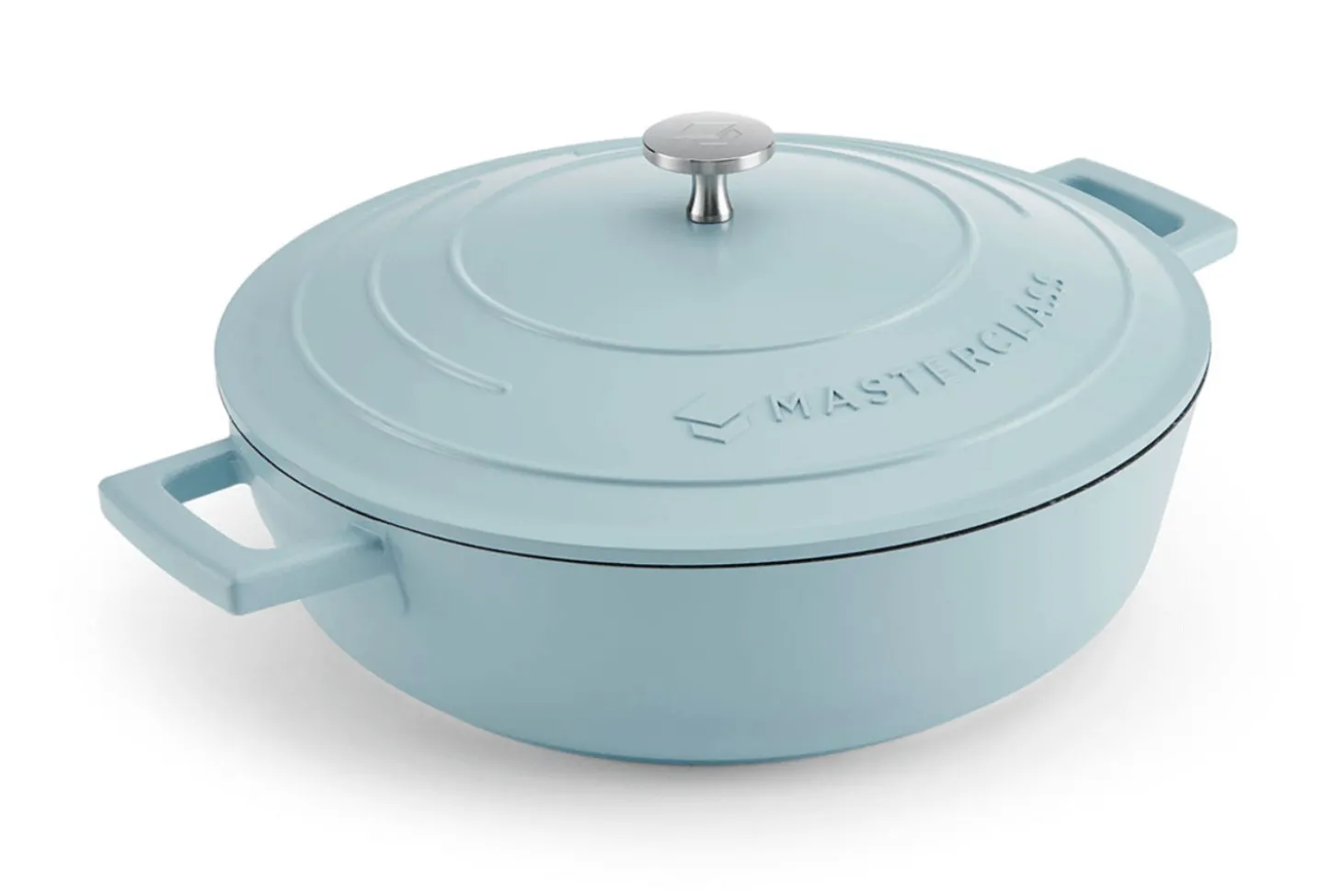 Sauteuse ronde MasterClass compatible induction en fonte d'aluminium 4L