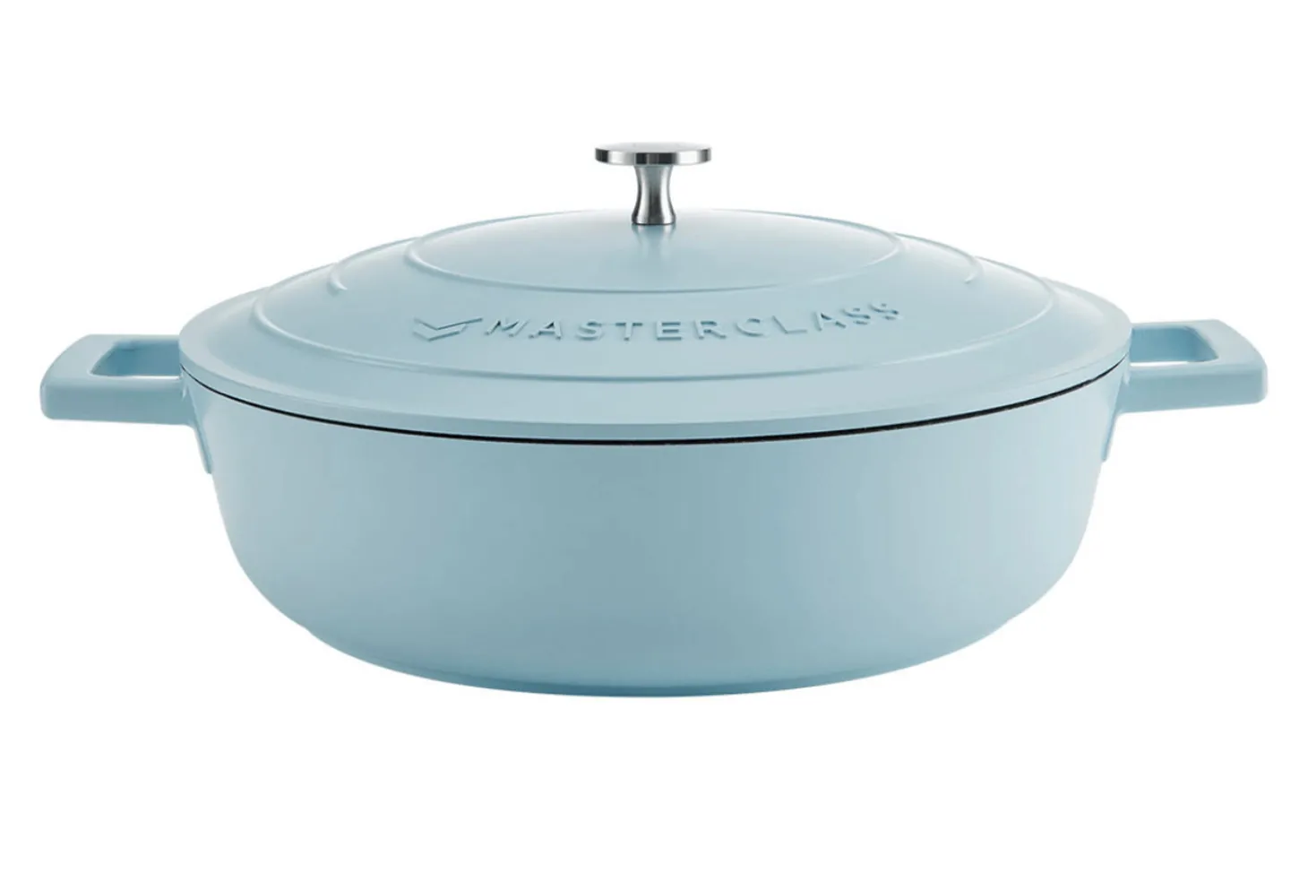 Sauteuse ronde MasterClass compatible induction en fonte d'aluminium 4L