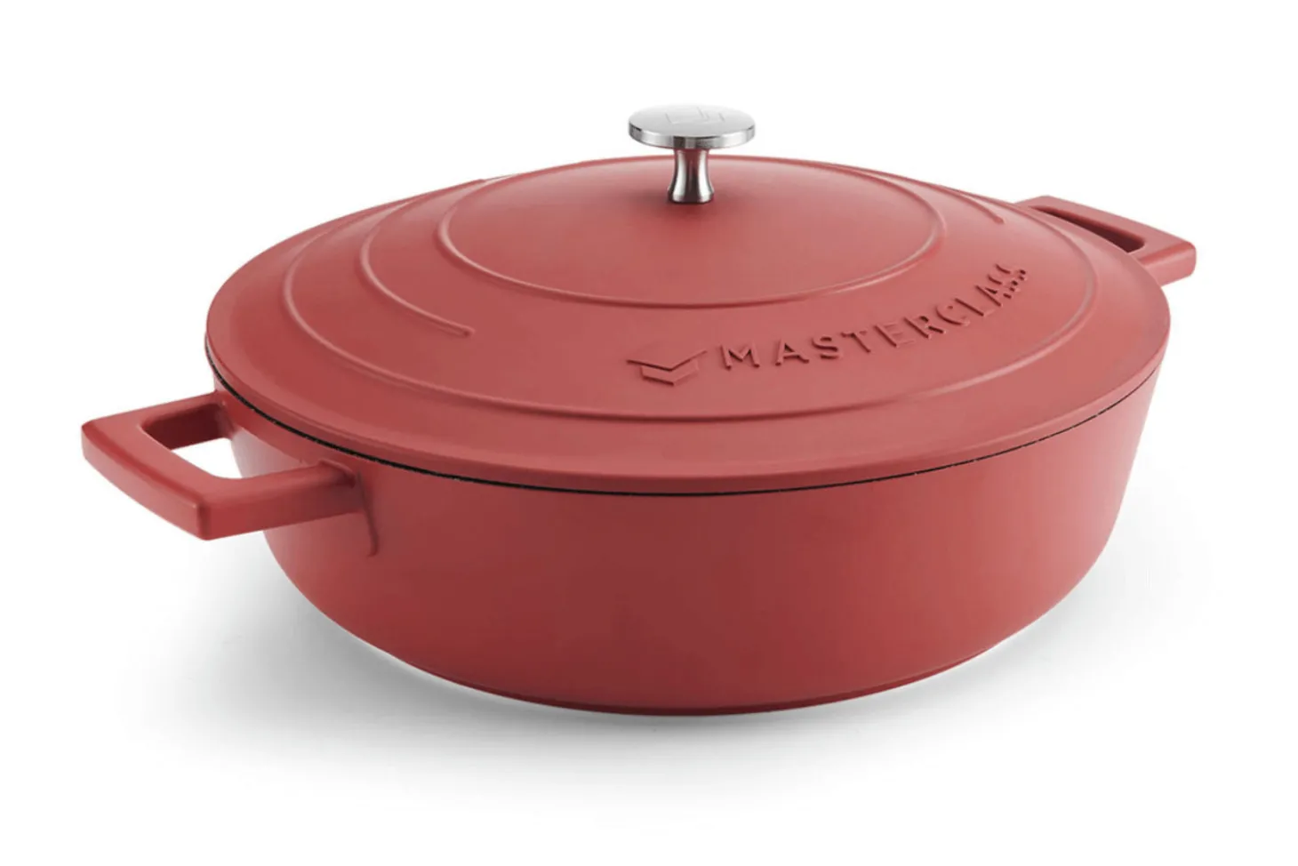 Sauteuse ronde MasterClass compatible induction en fonte d'aluminium 4L