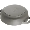 Sauteuse Staub Chistera en fonte émaillée gris graphite