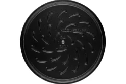 Sauteuse Staub Chistera en fonte émaillée gris graphite