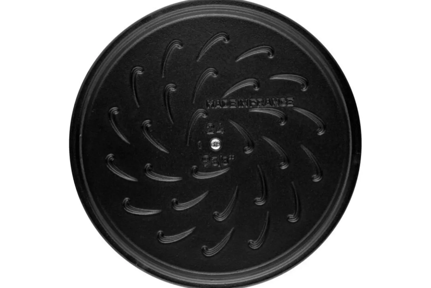Sauteuse Staub Chistera en fonte émaillée gris graphite