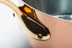 Sauteuse évasée 24cm en cuivre Mauviel M'Héritage 200B tous feux sauf induction