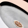 Sautoir bombé 28cm en cuivre inox De Buyer Prima Matera compatible induction avec couvercle