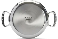 Sautoir De Buyer Affinity en acier inoxydable 5 ply avec couvercle