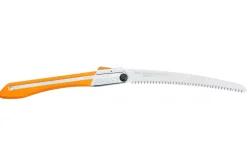 Scie pliante d'élagage Silky Gomboy 717-30 lame courbée manche caoutchouc orange 33cm