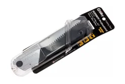 Scie pliante d'élagage Silky Gomboy 121-21 lame droite manche caoutchouc noir 23,3cm