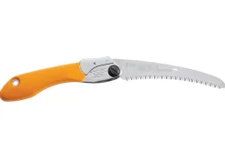 Scie pliante d'élagage Silky Pocketboy 726-17 lame courbée manche caoutchouc jaune 20cm