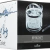 Seau à glace à double paroi BarCraft en acrylique avec pince