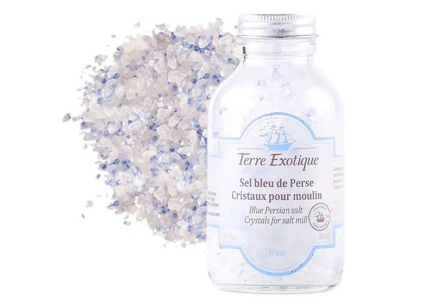 Sel bleu de Perse en cristaux Terre Exotique 250g