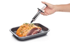 Seringue à marinade MasterClass en acier inox 45ml + 2 aiguilles