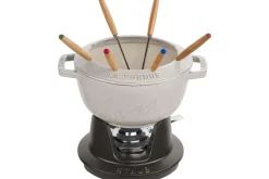Service à fondue en fonte STAUB 20cm 6 personnes