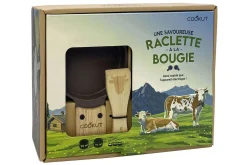 Service à raclette à la bougie Cookut Lumi édition limitée services poêlons et spatules pour 2
